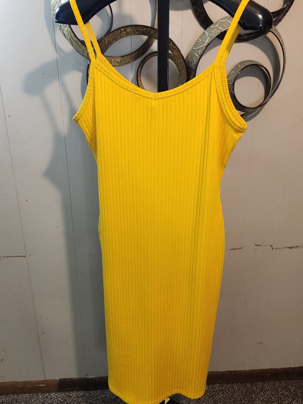 It'S Gold Ribbed Knit Sundress - Picture 7 of 10